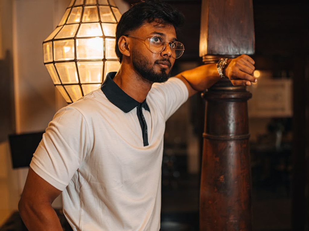  Cortina Navy & Crisp White Polo Cotton T-Shirt
